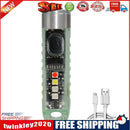 Keychain LED Flashlight Mini Pocket Torch for Outdoor EDC Emergency (Green)