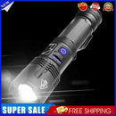 LED Aluminum Alloy Telescopic Zoom Torch 5 Modes Waterproof Handheld Flashlight