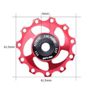GUB V11 outdoor MTB bicycle dumpster 11T bearing pulley support wheel road bike foot