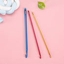 Handle Craft Tools Soft Grip Crochet Hook Weave Yarn Knitting Needles Aluminium