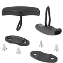 Kayak Boat Canoe Paddle T Handle Nylon Dinghy Tail Rudder Carry Handles w/Screws
