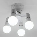 3 in 1/4 in 1/5 in 1 E27 to E27 Base Socket Splitter LED Light Lamp Bulb(B)