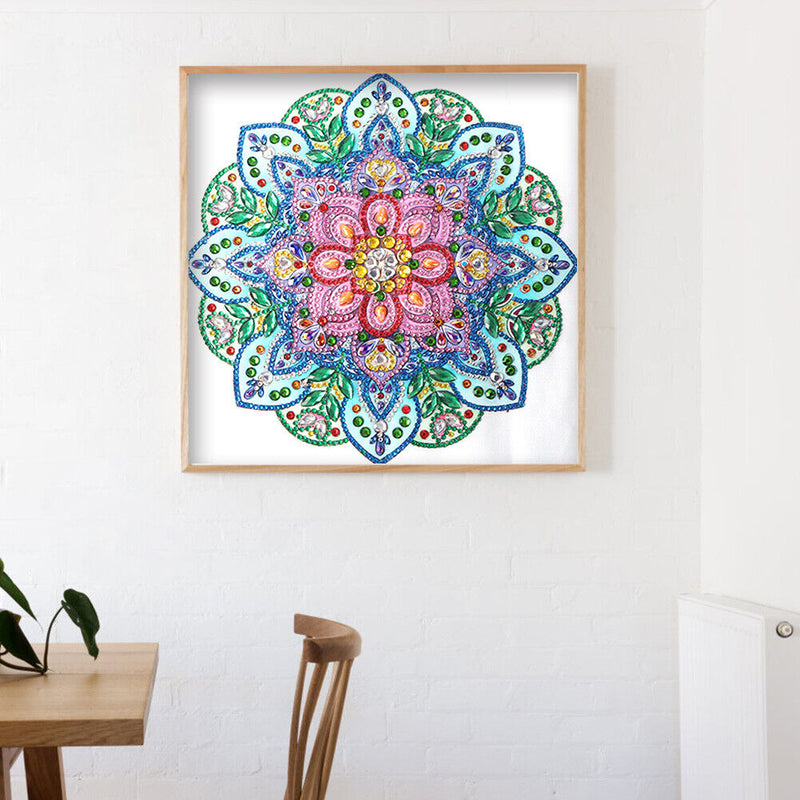 Diamond Painting Datura Flower Partial Special Rhinestone Picture (YX070)