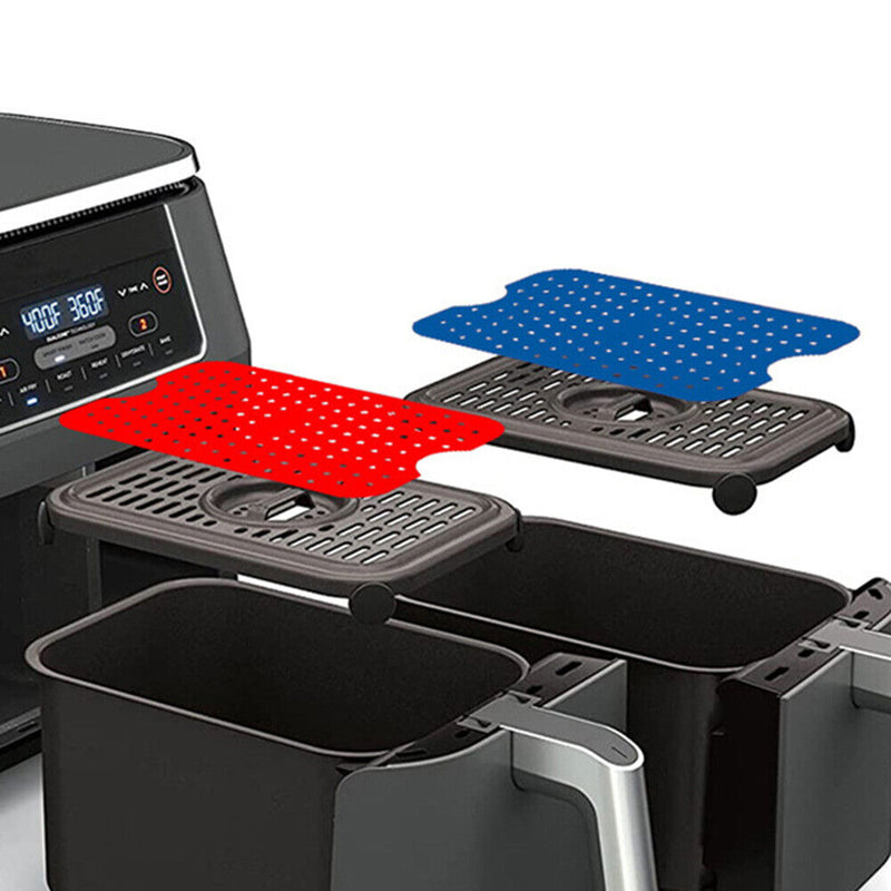 Air Fryer Mat Kitchenware Reusable Silicone Steamer Tray for Home Kitchen B