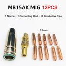 Soldering Tool Conductive Contact Tips MIG Welding Nozzle Kit Torch Consumables