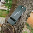 Keychain Hiking Hot Camping Tool Signal Sound Survival Whistle Emergency Rescue