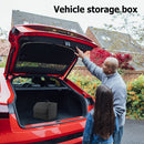 Car Trunk Organizer Multiuse Tools Storage Bag (Small Black+Black Line) Newly
