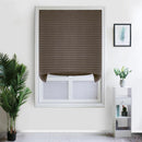 Self-Adhesive Pleated Blinds Half Blackout Window Curtain for Living Room Coffee