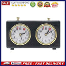 International Chess Board Game Clock Timer Plastic Analog Mechanical Chess