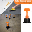 50pcs Level Wedges Tile Spacer for Flooring Wall Tile Leveler Locator Plier