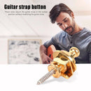 Guitar Strap Lock Button Musical Instruments Anti-slip Bass Belt Locks Nails