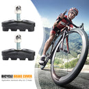 1 Pair Bicycle Brake Pads Rubber MTB Bike C-Brake Holder Cycling Equipment Newly
