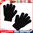 Women Men Warm Winter Gloves Full Finger Knitted Stretch Camping Mittens