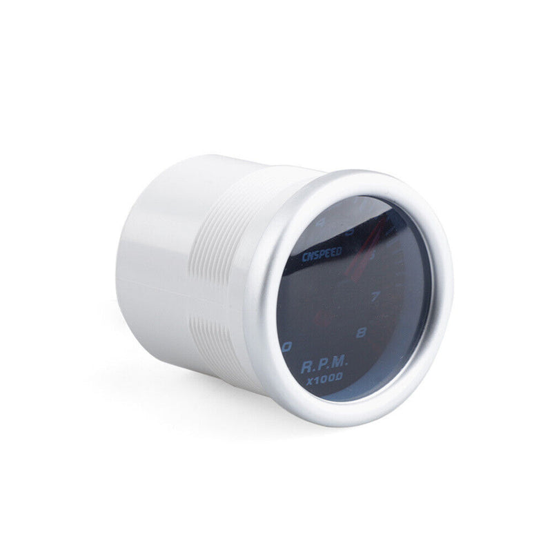 Auto Car Tachometer Tacho Gauge 0~8000 RPM Meter 2" 52mm Universal Led gauge