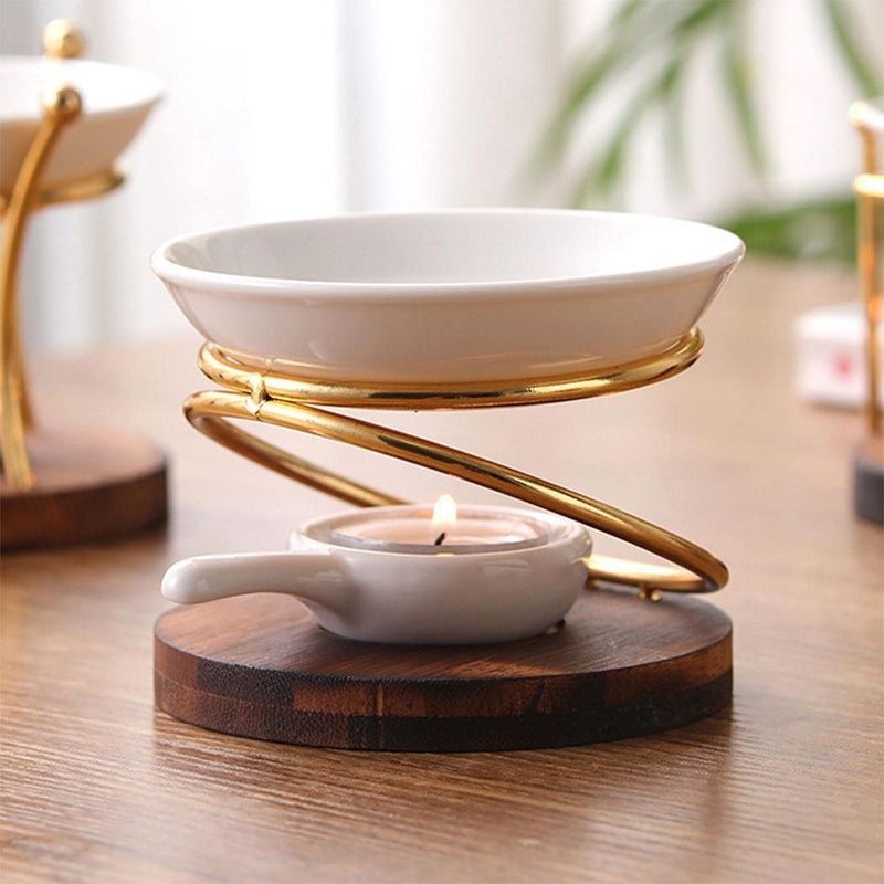 Essential Oil Lamp Tealight Holder Aroma Diffuser Aromatherapy Burner