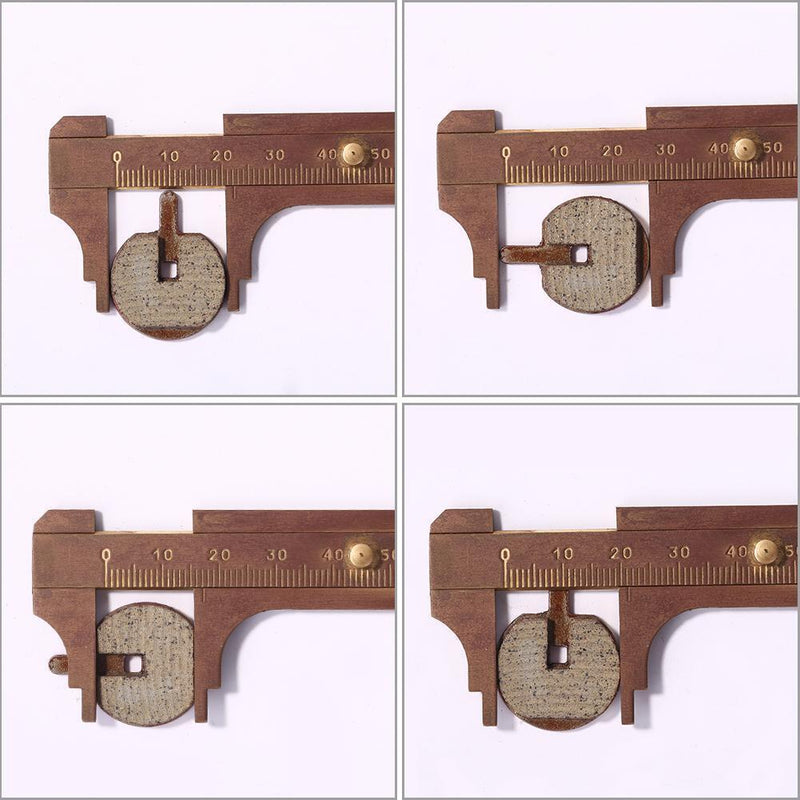 1 Set Mountain Bicycle Brake Pads Quiet Bike Wheel Disc Brake Plate Pad