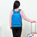 20L Men Women Backpack Folding Lightweight Trekking Travel Rucksack (Blue) Newly