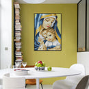 5D DIY Full Round Drill Diamond Painting Mother Love Cross Stitch Embroidery Kit