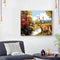 Deer by the Creek Oil Paint By Numbers DIY Canvas Wall Art Picture Craft Decor