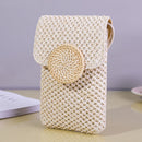 Women Straw Shoulder Crossbody Bag Handmade Woven Fashion Summer Ladies Handbag