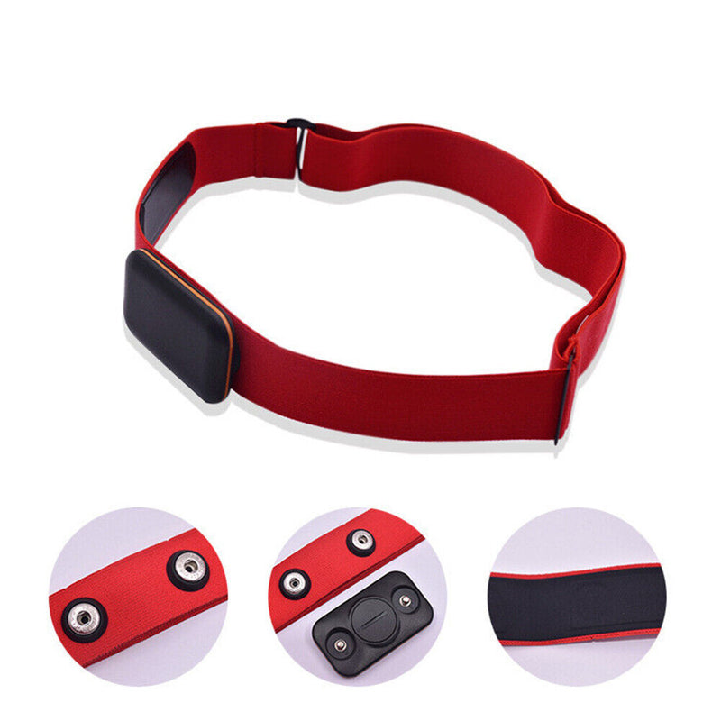 #A Elastic Chest Strap Band Spandex + Silicone + Buckle Heart Rate Monitor