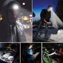 Flash Night Fishing Glowing Cap LED Light Woolen Hat Knitted Hat Music Beanie
