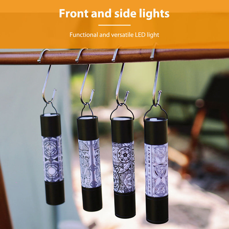 LED Camping Lantern Multifunctional Survival Tent Flashlight with 6 Light Modes