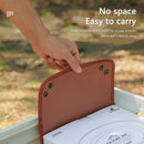 #A Desktop Storage Tray Portable Folding Outdoor Camping Jewelry Key Plate Hol