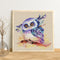 11CT Full Cross Stitch Cute Owl Stamped DIY Cotton Thread Needlework Animal Art