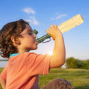 Drinking Water Filter Hiking Survival Water Purifier w/ Straw (Army Green) Newly