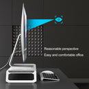 RGB Desktop Monitor Holder 4 USB 2.0 Laptop Stand Base Computer Screen Riser