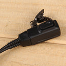 2 Pin Acoustic Tube Headset PTT Mic Earpiece for Baofeng for Kenwood Radio Newly