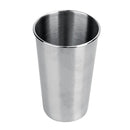 500ML Stainless Steel Cups 16oz Tumbler Pint Glasses 18/8 Metal Cups