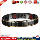 Removable Therapeutic Energy Healing Magnetic Bracelet Jewelry (Black 2) Newly