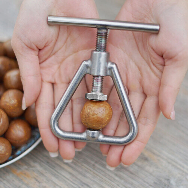 Metal Walnut Clip Peeler Household Macadamia Dried Fruit Opener Nutcracker