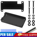 Case for Raspberry Pi Zero/Zero W/Zero 2W (V2-Black Shell-Black Pin Header)