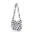 Fluffy Plush Large Capacity Shoulder Bags Crossbody Handbags Messenger Bag