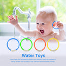 4pcs Pool Throwing Sinking Dive Toys Underwater Training Kids Diving Rings Toys