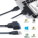 5Gbps USB 3.0 to SATA Cable for 2.5 inch HDD SSD Hard Disk External Power Cord