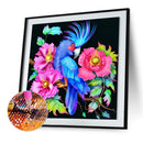 5D Full Round Drill Diamond Painting Parrot Flower Kits Decor Craft (G252) Newly