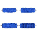 3pcs DIY Rubber Embossed Paint Roller Wall Texture Stencil Brush (ZZ0077)