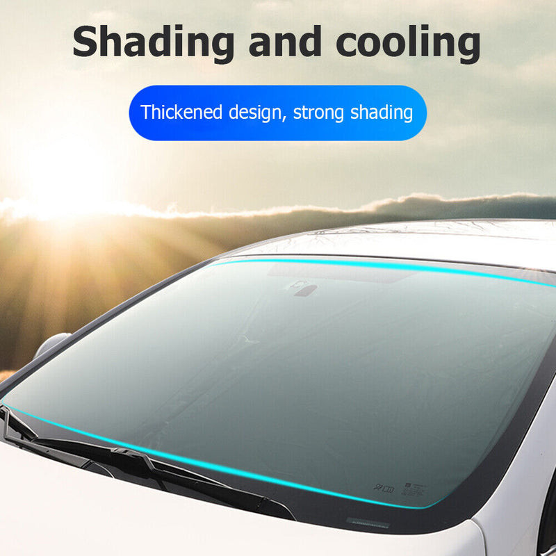 Automobile Sunshade UV Protection Shield Car Front Windscreen Cover (Large)