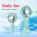 Mini Pocket Fan Cooler Air Handheld Portable Cooling USB Desk Fans (Green)
