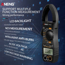 Digital Clamp Meter DC/AC Multimeter Diode Current Capacitance NCV Ohm Test