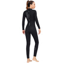 3mm Neoprene Wetsuits Women Scuba Diving Suits for Water Sports (Black S) Newly