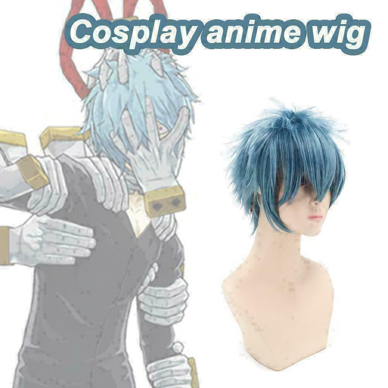 Boku no My Hero Academia Amajiki Tamaki Green Anime Wigs X3R5 A7Q5 Costu Y8T6