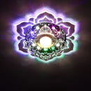 Modern LED Crystal Ceiling Lights Surface Mounted Porch Lamp (Multicolor) Newly