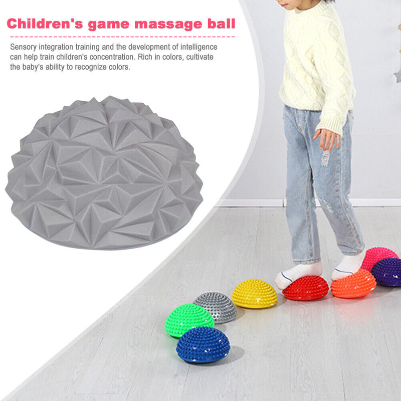 Inflatable Half Ball Massage Hemisphere Stepping Stone Balance Indoor Child G