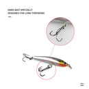 5x Fishing Lures 3.5g 5cm Minnow Lure Hard Bait Crankbait Wobbler Fishing T