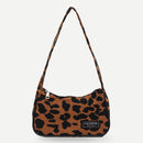 Casual Animal Printed Underarm Shoulder Bag Totes Canvas Street Female Handbags